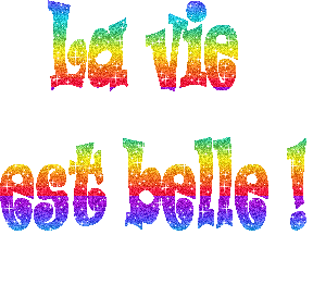 la vie é belle